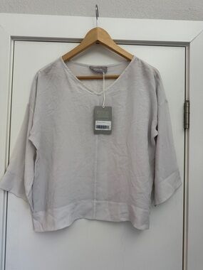 (NWT with flaw) Everlane Silk Dolman Sleeve Blouse